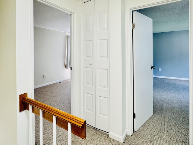 93 Trolley Crossing Ln Unit 93, Middletown, CT 06457 - corridor with carpet flooring and baseboards
