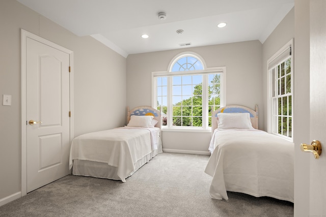 7 Merlins Ln, Newtown, CT 06470 - bedroom with carpet flooring and recessed lighting