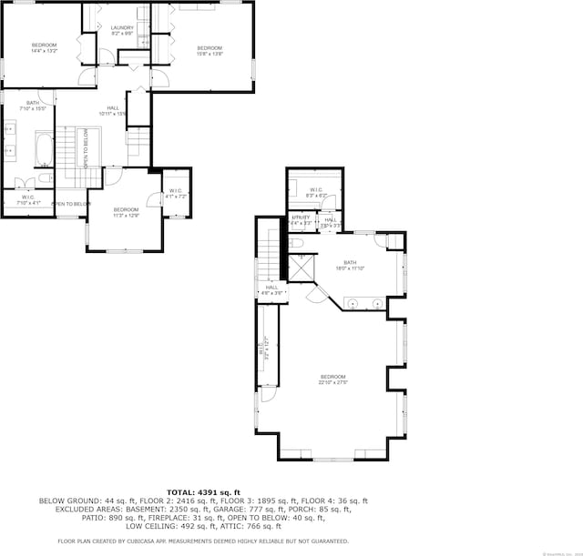 7 Merlins Ln, Newtown, CT 06470 - view of property floor plan