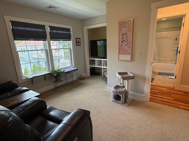 5 Lees Ct, Stonington, CT 06378 - living area with carpet