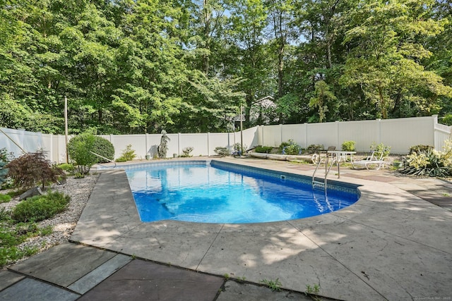 6 Robert Frost Dr, Shelton, CT 06484 - view of swimming pool featuring a patio and a fenced backyard