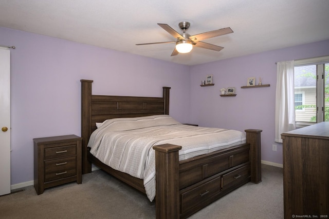 66 Del Prado Dr, Bristol, CT 06010 - bedroom with light colored carpet and ceiling fan