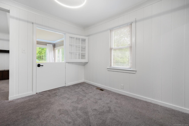 16 Pine Rd, Stafford, CT 06076 - unfurnished room featuring carpet floors and ornamental molding