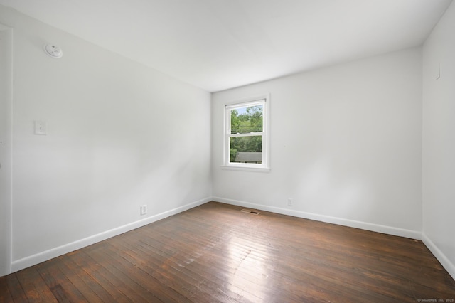 16 Pine Rd, Stafford, CT 06076 - unfurnished room with wood-type flooring and a smoke detector
