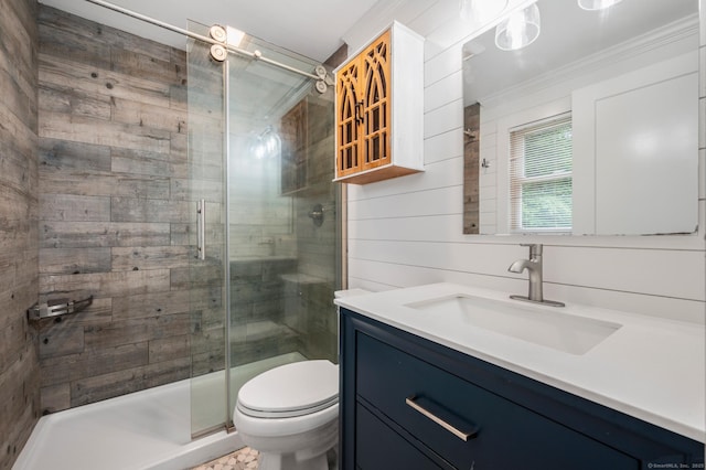 16 Pine Rd, Stafford, CT 06076 - full bathroom featuring vanity and a stall shower