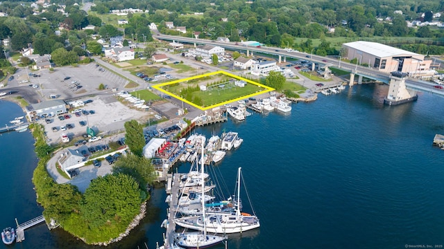 377 Mago Point Way Unit 1, Waterford, CT 06385 - bird's eye view of a nearby body of water