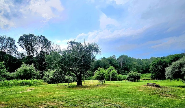 203 Old Jewett City Rd, Preston, CT 06365 - view of green lawn featuring a view of countryside