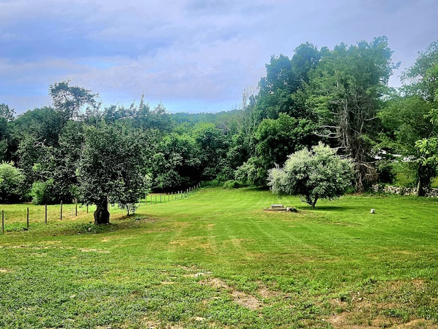 203 Old Jewett City Rd, Preston, CT 06365 - view of yard with a view of countryside
