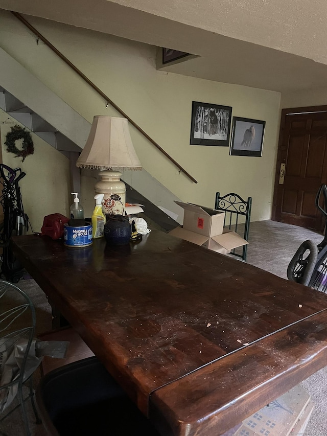 100 Park Rd, Oxford, CT 06478 - dining space with carpet floors