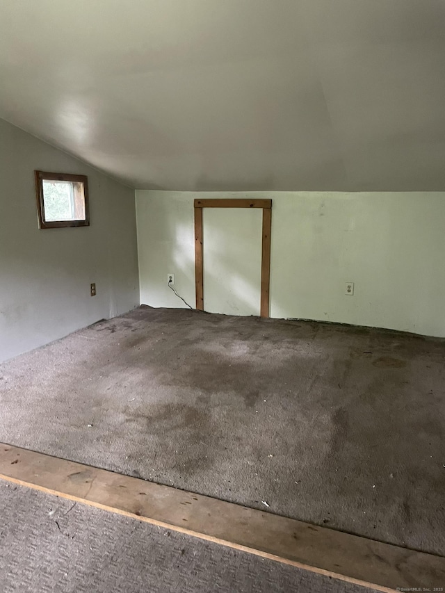100 Park Rd, Oxford, CT 06478 - unfurnished room featuring lofted ceiling
