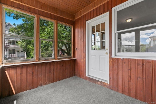 212 Maple St, New Haven, CT 06511 - unfurnished sunroom featuring plenty of natural light