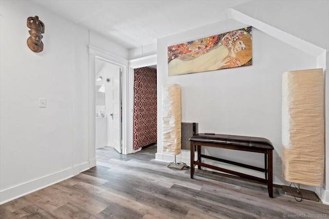 212 Maple St, New Haven, CT 06511 - hall with wood finished floors and baseboards