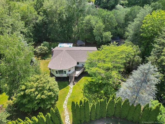 9 Madrina Ln, Madison, CT 06443 - view of subject property featuring a forest