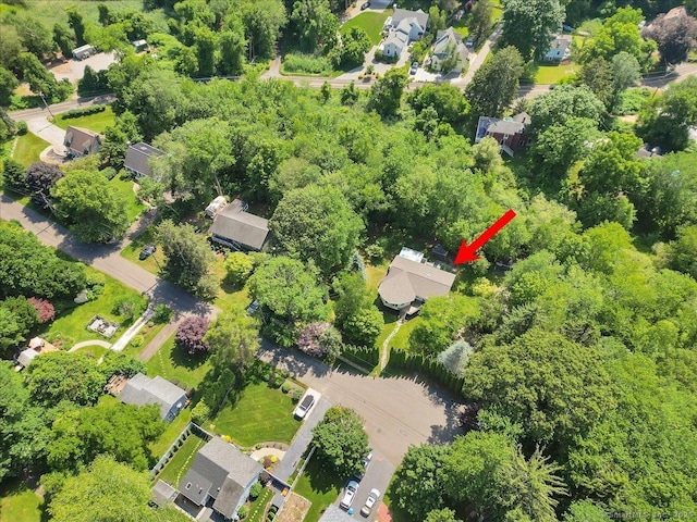 9 Madrina Ln, Madison, CT 06443 - aerial view of property and surrounding area with nearby suburban area