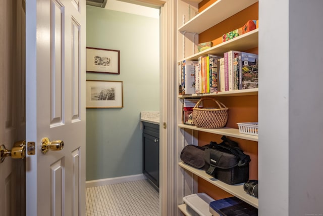 65 Main St Unit 39, Essex, CT 06442 - interior space featuring baseboards and tile patterned floors
