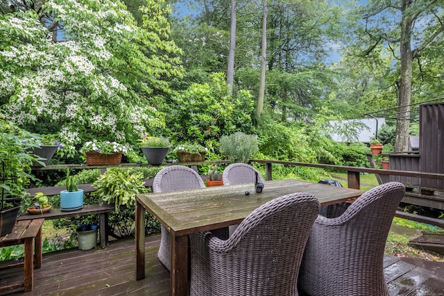 65 Main St Unit 39, Essex, CT 06442 - deck featuring outdoor dining area
