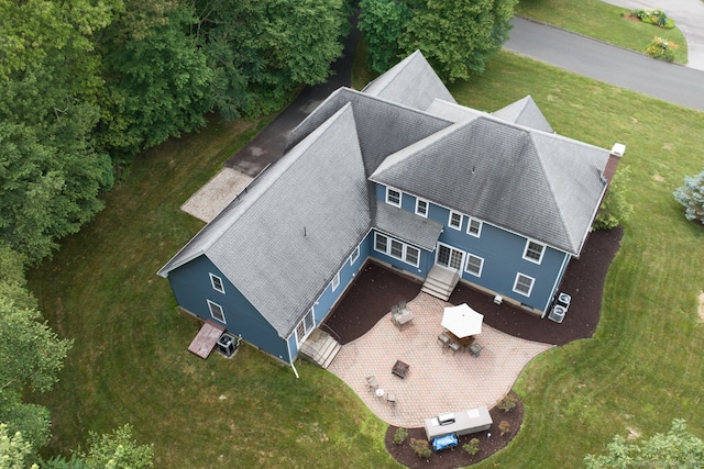 2 Warren Gln, Burlington, CT 06013 - view from above of property