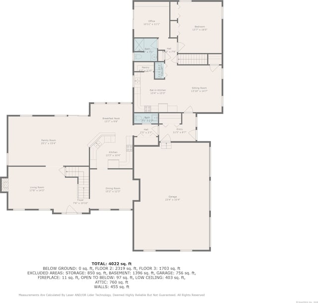 2 Warren Gln, Burlington, CT 06013 - view of floor plan / room layout