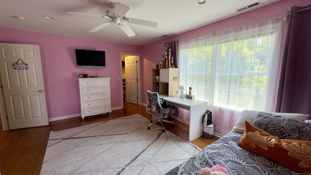 355 Oregon Rd, Cheshire, CT 06410 - home office with wood finished floors and ceiling fan