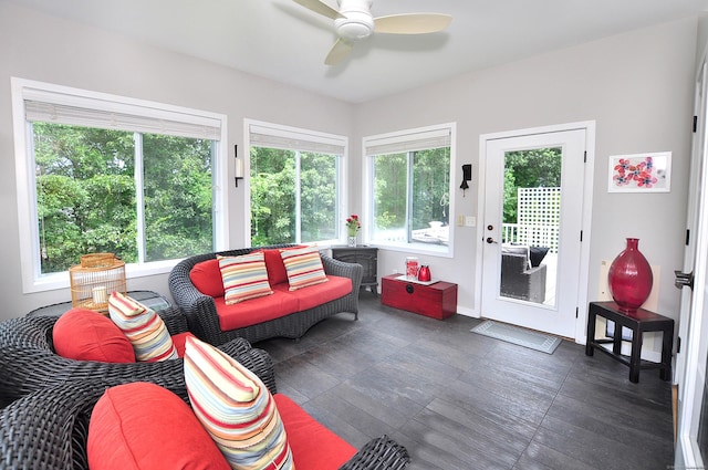 419 Briarwood Dr, Manchester, CT 06040 - sunroom / solarium with healthy amount of natural light