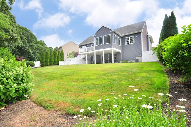 419 Briarwood Dr, Manchester, CT 06040 - rear view of house with a gate