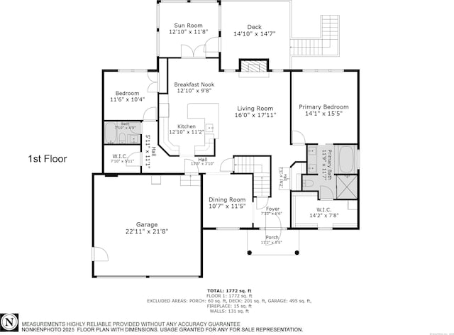 419 Briarwood Dr, Manchester, CT 06040 - view of property floor plan