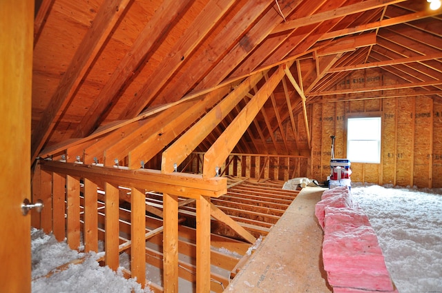 419 Briarwood Dr, Manchester, CT 06040 - view of unfinished attic