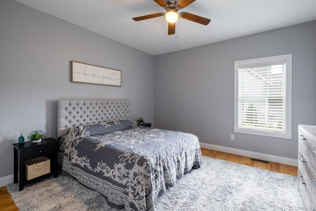 11 Mariani Dr, Southington, CT 06489 - bedroom with wood finished floors and a ceiling fan