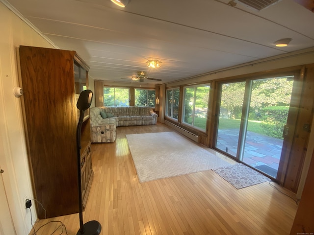 15 S Meadow Dr, Danbury, CT 06811 - unfurnished sunroom featuring hardwood / wood-style flooring and healthy amount of natural light