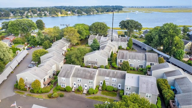 97 Ferry Ct Unit 97, Stratford, CT 06615 - aerial perspective of suburban area with a nearby body of water