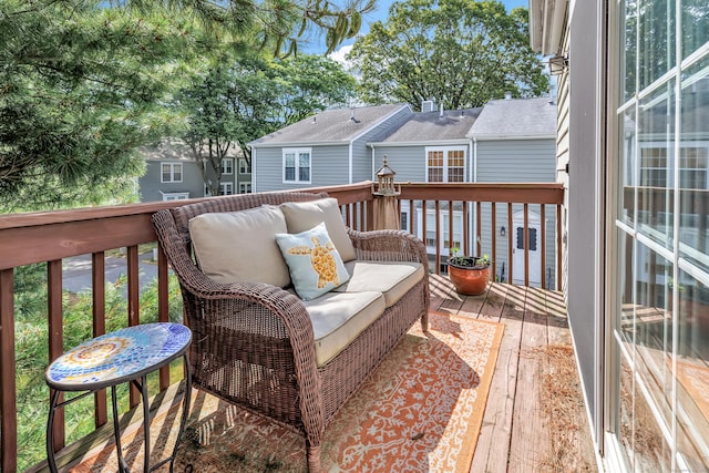 97 Ferry Ct Unit 97, Stratford, CT 06615 - wooden terrace featuring an outdoor hangout area
