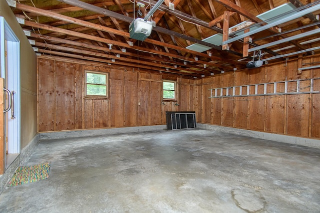 132 Wade Rd, Pomfret, CT 06259 - garage featuring a garage door opener