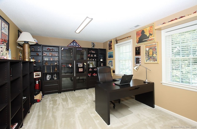 362 Main St, Meriden, CT 06451 - carpeted office space with baseboards