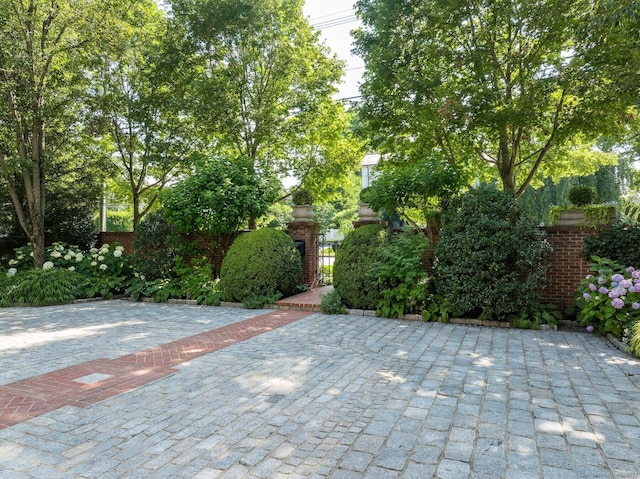 354 S Ave, New Canaan, CT 06840 - view of patio featuring a gate