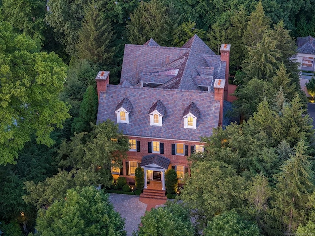 354 S Ave, New Canaan, CT 06840 - view of subject property featuring a forest