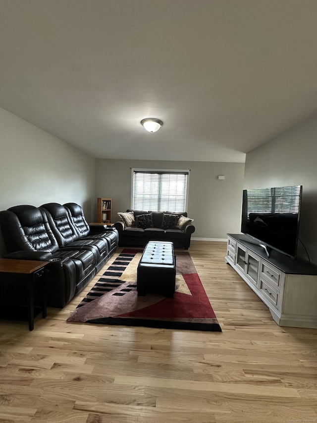 39 Ames Ave Unit A, Meriden, CT 06451 - living room with light wood finished floors and baseboards