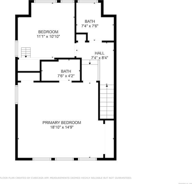 421 Glenbrook Rd Apt 2, Stamford, CT 06906 - view of home floor plan