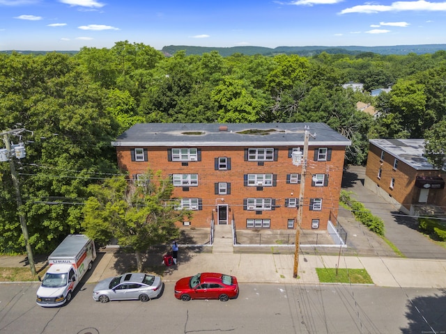 212 Sheffield Ave, New Haven, CT 06511 - bird's eye view of a heavily wooded area