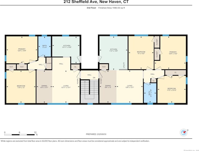 212 Sheffield Ave, New Haven, CT 06511 - view of room layout
