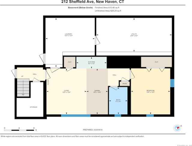 212 Sheffield Ave, New Haven, CT 06511 - view of room layout