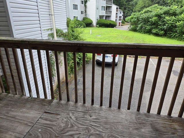 655 Talcottville Rd Apt 89, Vernon, CT 06066 - wooden terrace with a lawn