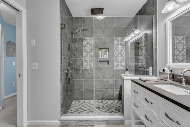 5 Mansfield Grove Rd Apt 341, East Haven, CT 06512 - bathroom featuring a shower stall and vanity