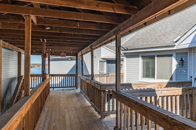 5 Mansfield Grove Rd Apt 341, East Haven, CT 06512 - wooden terrace with a water view