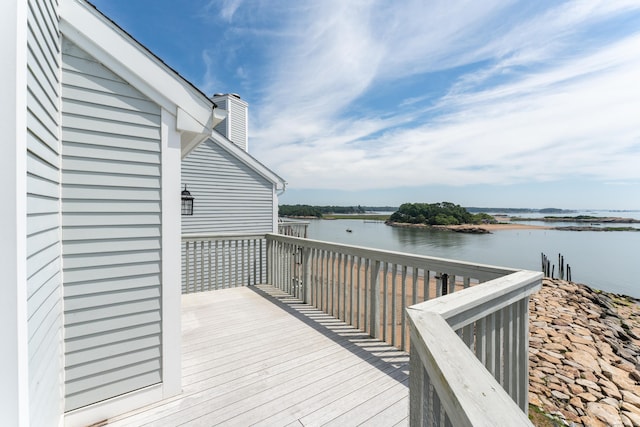 5 Mansfield Grove Rd Apt 341, East Haven, CT 06512 - deck featuring a water view