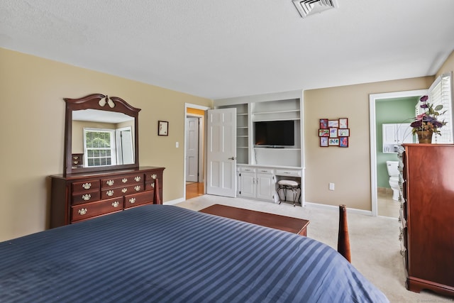 4 Adams Rd, Simsbury, CT 06089 - carpeted bedroom featuring a textured ceiling and ensuite bath