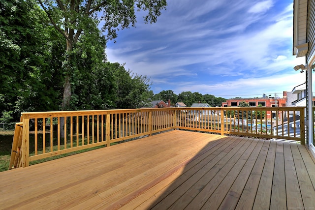 21 Orange Ter, West Haven, CT 06516 - view of wooden terrace