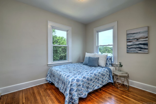 21 Orange Ter, West Haven, CT 06516 - bedroom featuring baseboards and wood finished floors