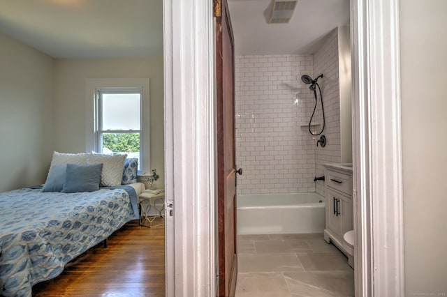 21 Orange Ter, West Haven, CT 06516 - full bath with shower / bathtub combination, ensuite bathroom, and vanity