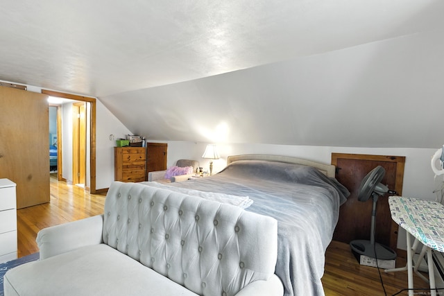 6 Topstone Dr, Danbury, CT 06810 - bedroom with light wood finished floors and vaulted ceiling