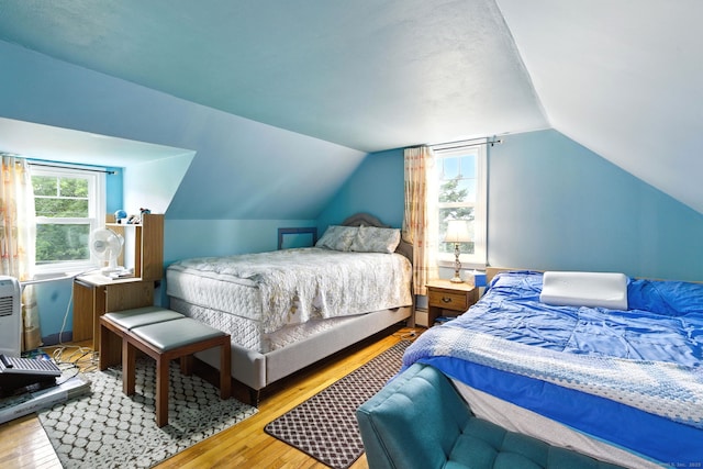 6 Topstone Dr, Danbury, CT 06810 - bedroom featuring wood finished floors and lofted ceiling